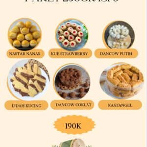 Paket Nastar 250g Isi 6